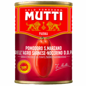 Mutti Pelati San Marzano geschälte Tomaten aus der Region Agro Sarnese-Nocerino