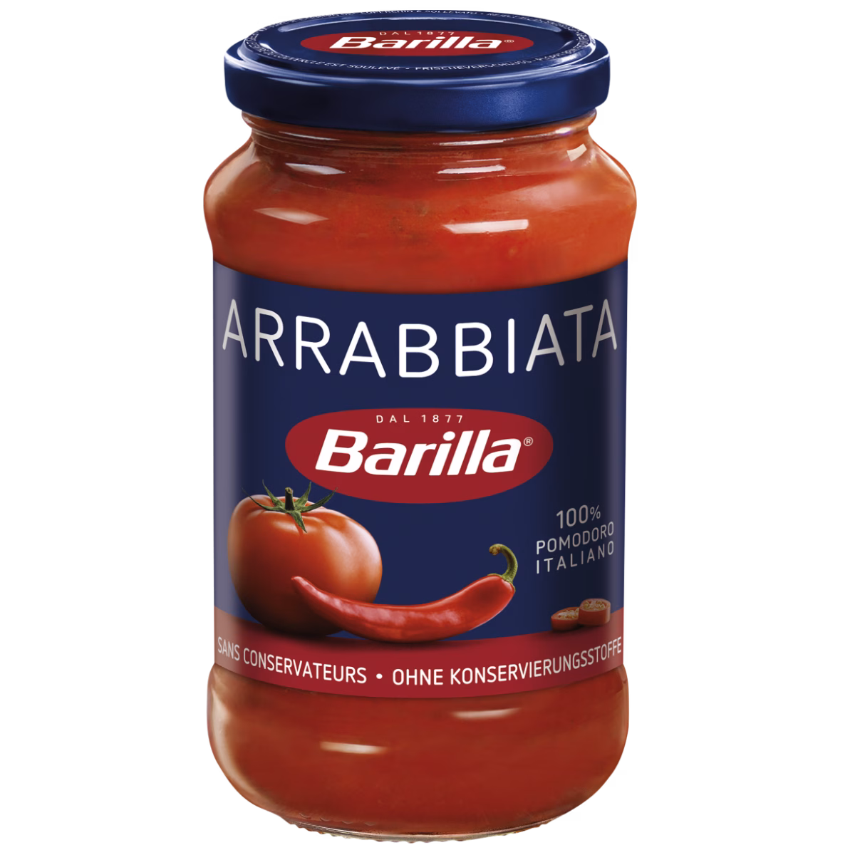 Barilla Pasta-Sauce Arrabbiata 400 g