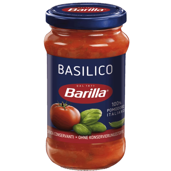 Barilla Pasta-Sauce Basilico 400 g