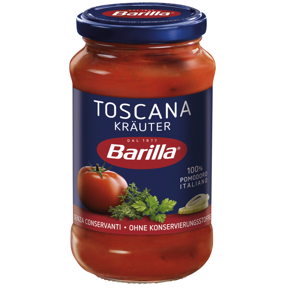 Barilla Pasta-Sauce Toscana Kräuter 400 g