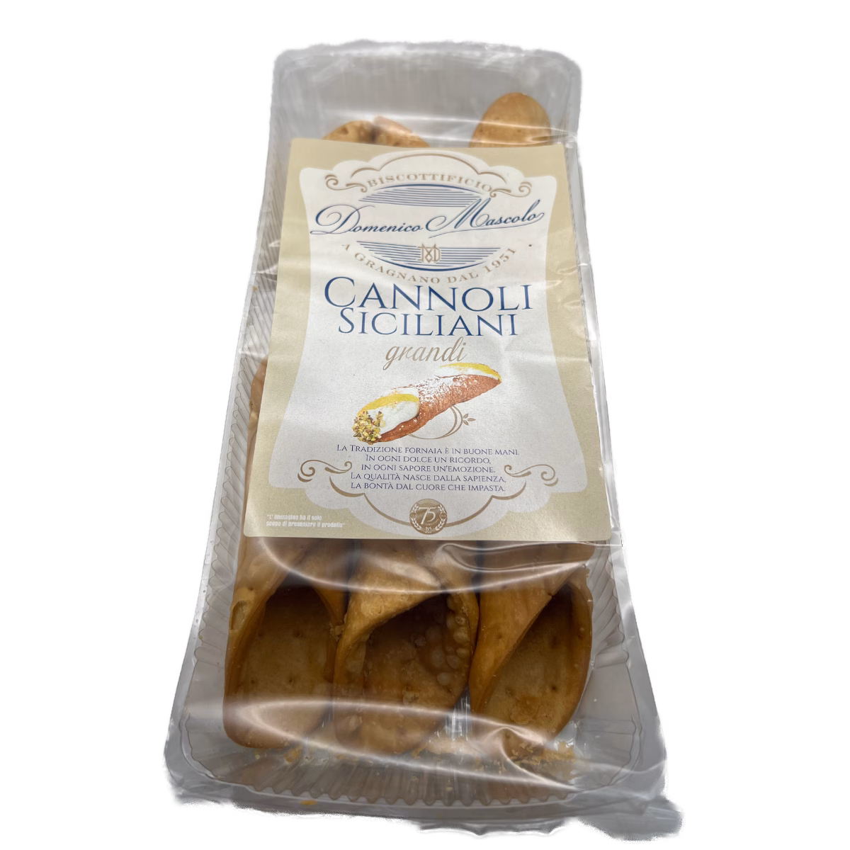 Domenico Mascolo Cannoli Siciliani – Schalen groß 160 g