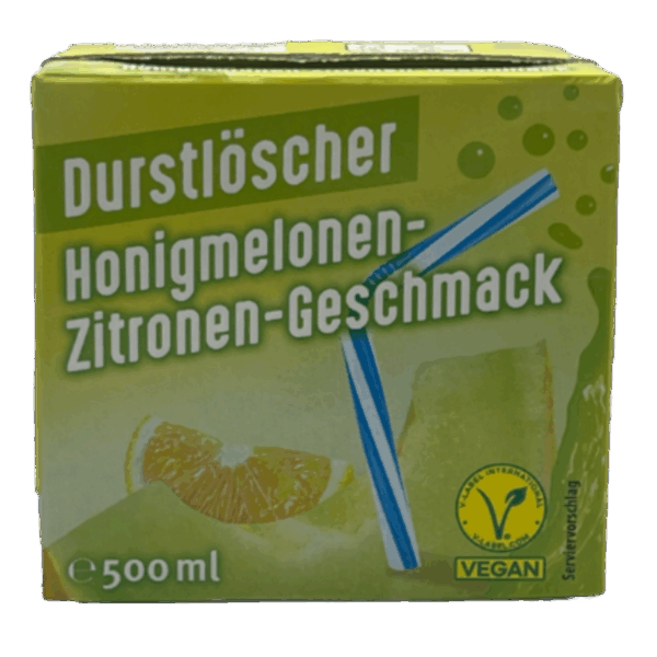 Durstlöscher Honigmelone-Zitrone