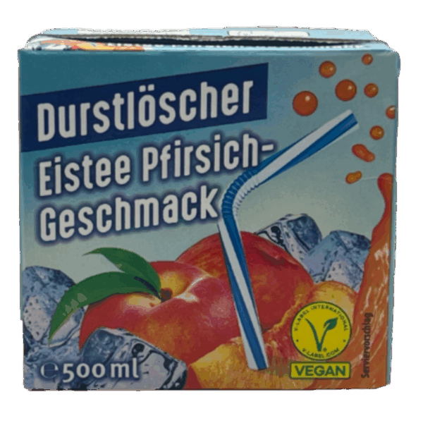 Durstlöscher Eistee Pfirsich