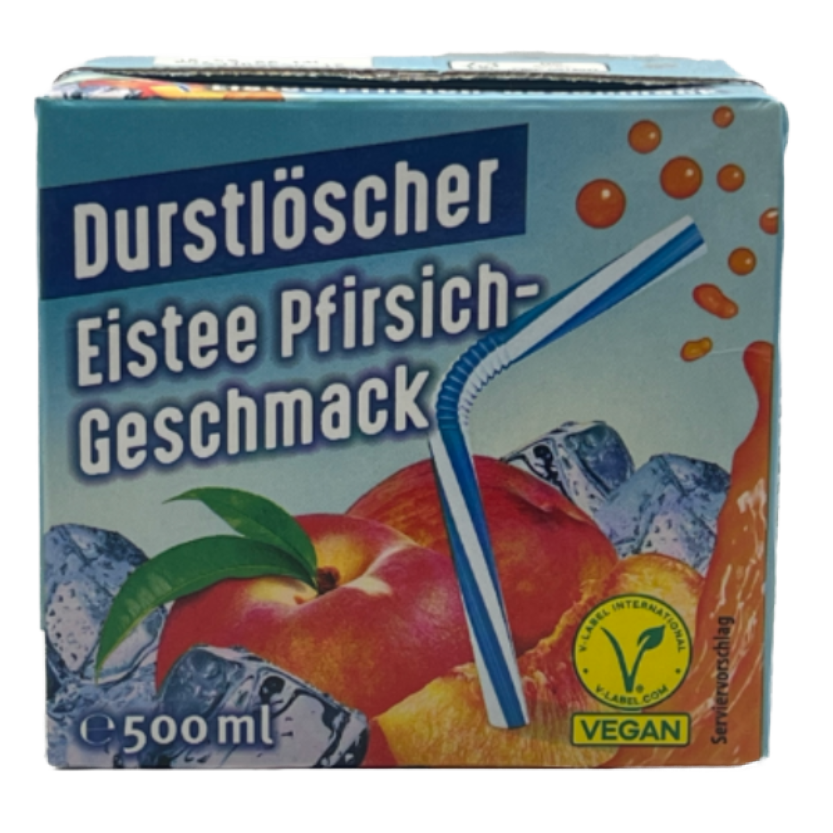 Durstlöscher Eistee Pfirsich