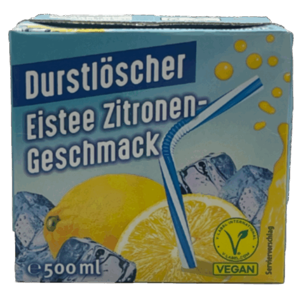Durstlöscher Eistee Zitrone
