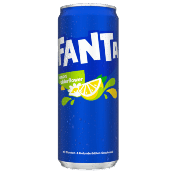 Fanta Zitrone & Holunder 0,33 L