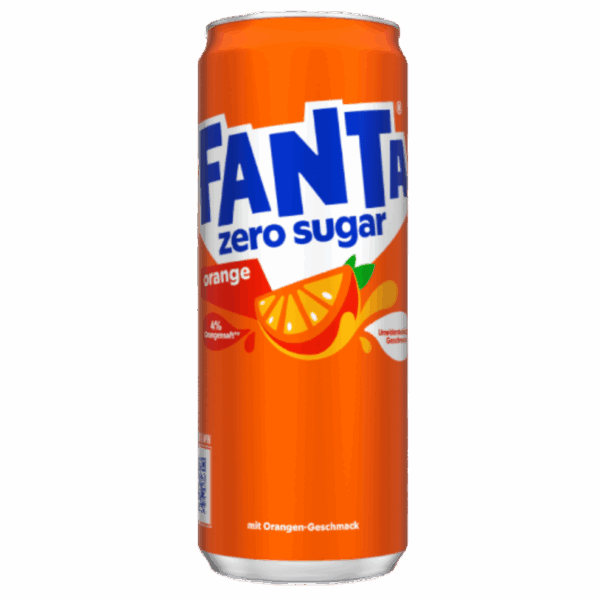 Fanta Orange Zero 0,33 L