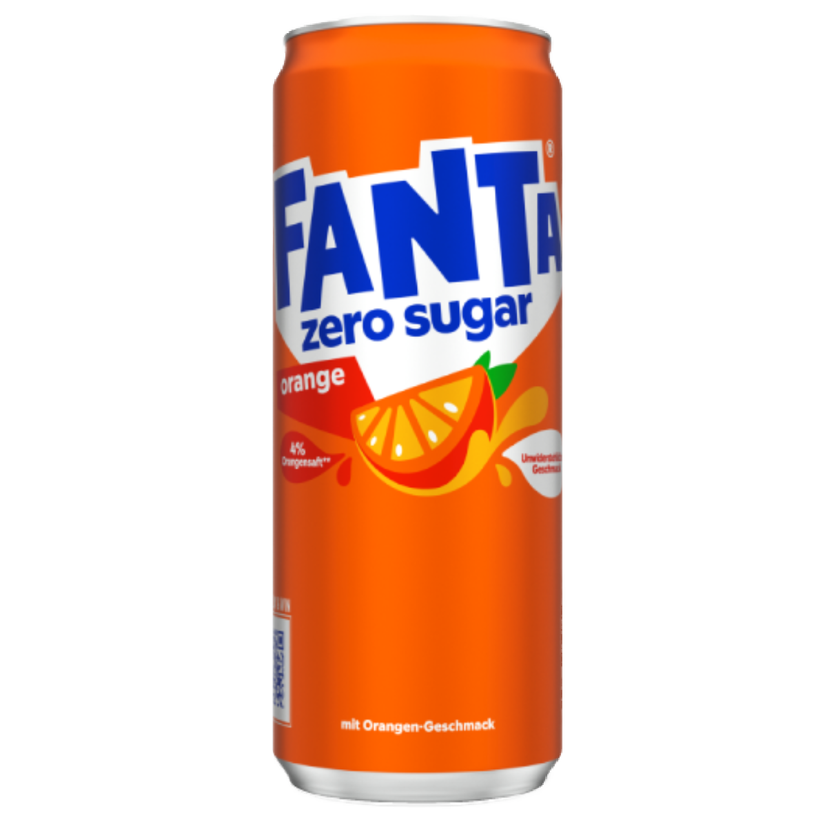 Fanta Orange Zero 0,33 L