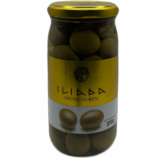 Ilada Grüne Oliven mit Stein