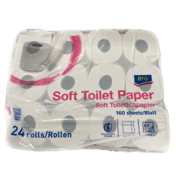 aro Toilettenpapier 24 Rollen