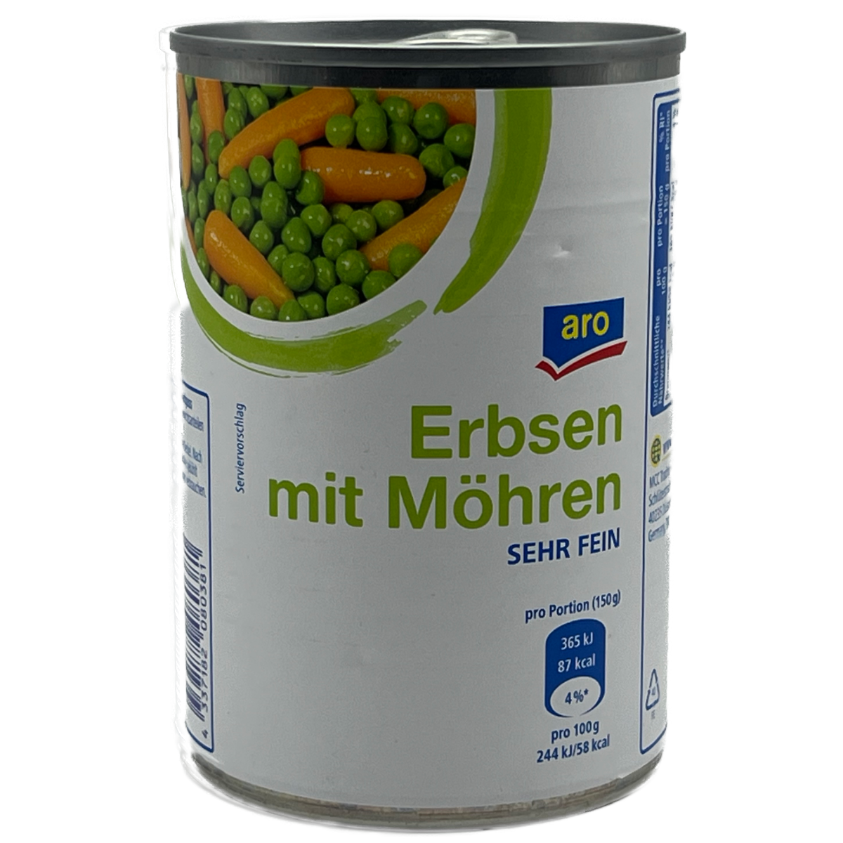 aro Erbsen und Möhren