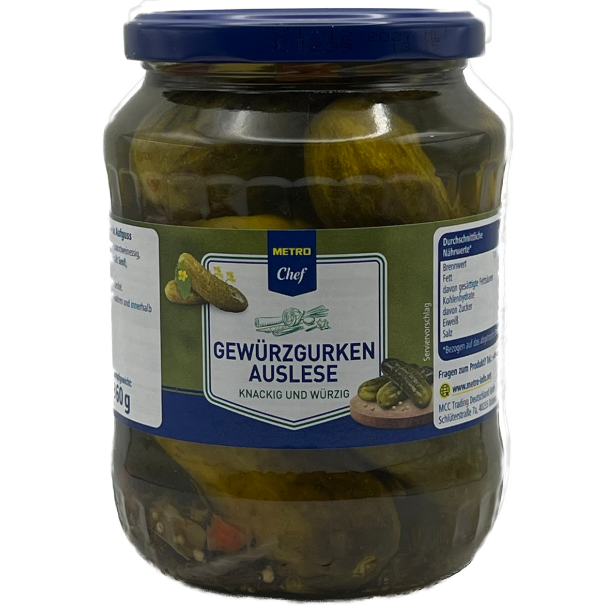 Metro Chef Gewürzgurke Metro Chef Gewürzgurken