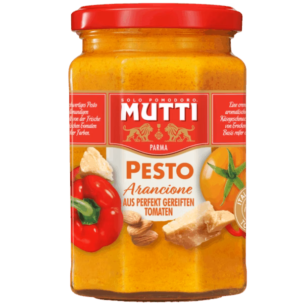 Mutti Pesto Arancione 180 g