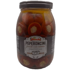 Peperoncini gefüllt mit Thunfisch