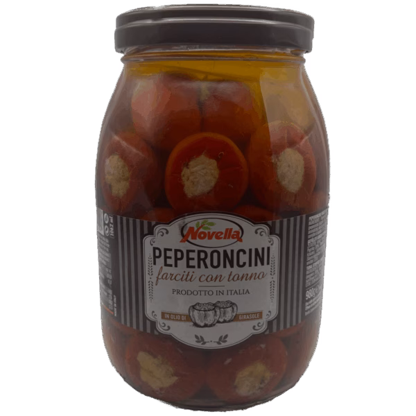 Novella Peperoncini gefüllt mit Thunfisch