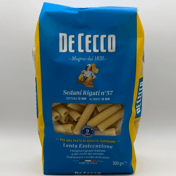 Sedani Rigati DE CECCO SEDANI RIGATE N°57 500 g
