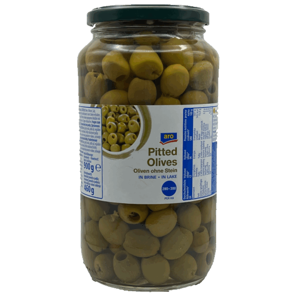 aro Grüne Oliven entsteint