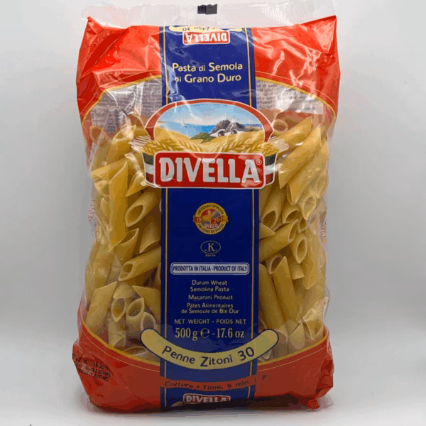 Divella Penne Zitoni N°30