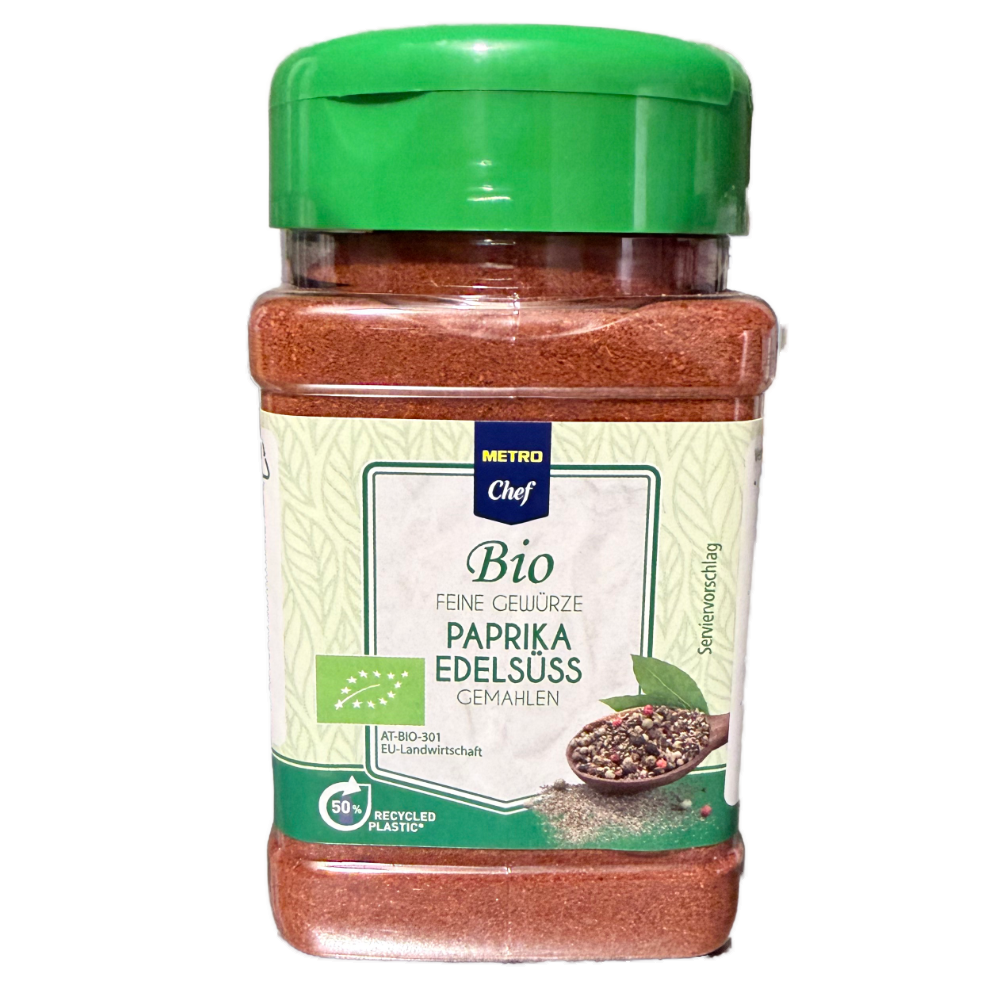 Metro Chef Bio Paprika Edelsüss 180 g