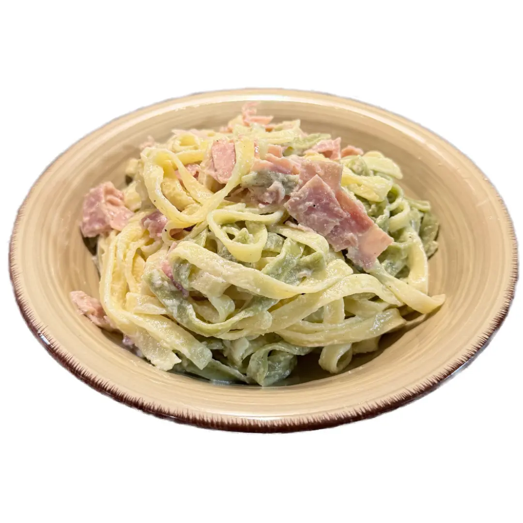 Tagliatelle paglia e fieno (Stroh & Heu) | Kochzeit: ca. 30 Minuten